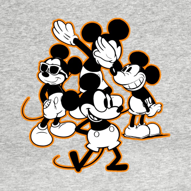 MICKEY MOUSE, STEAMBOAT WILLIE 1928 COLECTION by Diyutaka